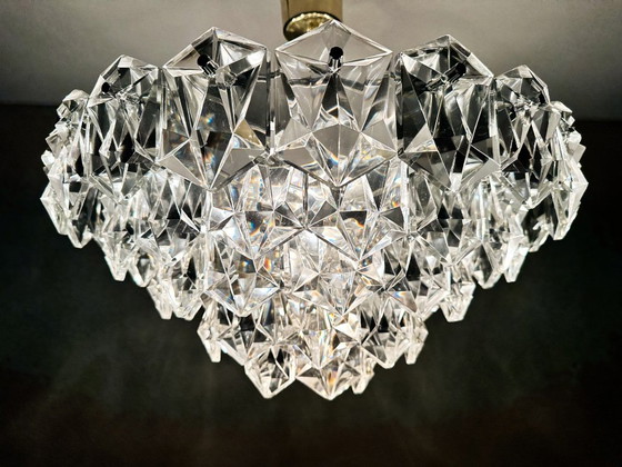Vintage Grote Kinkeldey Kroonluchter – Crystal, Glass (photo 8 of 11)