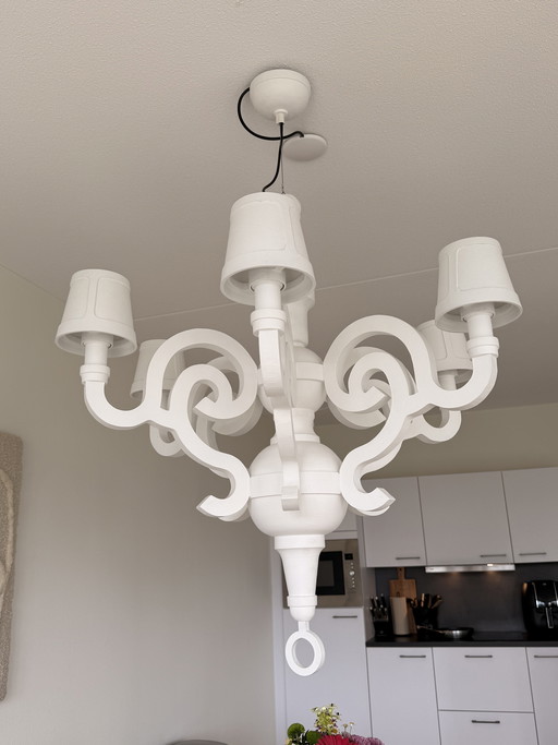 Lampadario di carta Moooi L