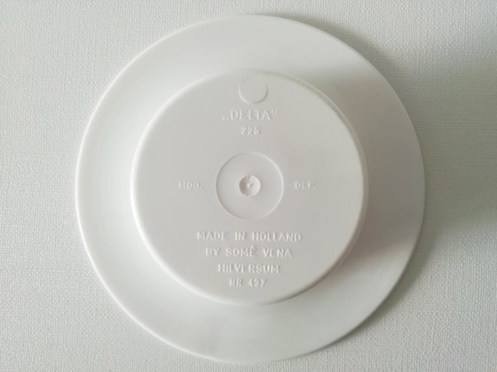 Image 1 of Space Age planters red and white