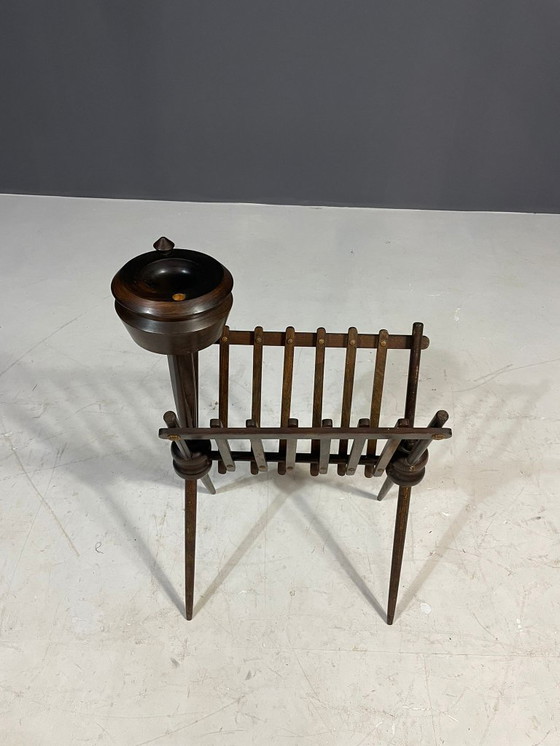 Image 1 of Portariviste vintage in faggio francese, anni '60