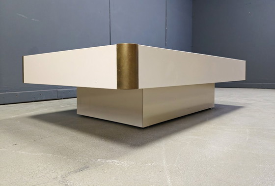 Image 1 of Tavolino da caffè vintage attribuito a Willy Rizzo, anni '70