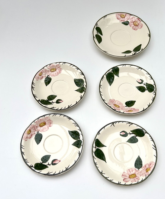 Image 1 of Título para Whoppah Villeroy & Boch “Wild Rose” – Juego de 6 platillos, porcelana pintada a mano