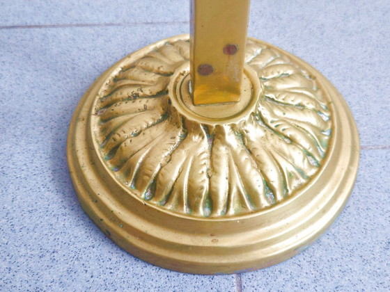 Image 1 of Posacenere vintage anni '70 a forma di spada, in ottone e bronzo dorato.