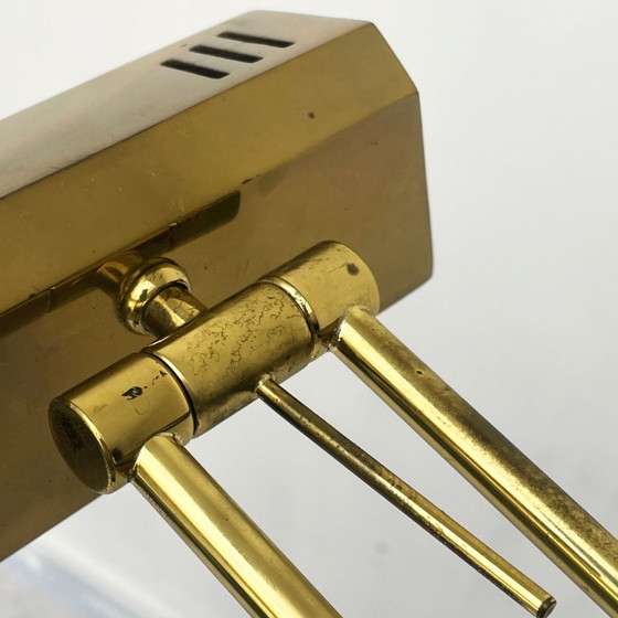 Lampada da terra vintage regolabile in ottone con dimmer – Lampade da terra, Brass, Metal (photo 19 of 23)