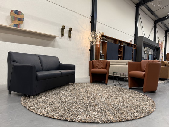 Image 1 of 2 Leolux Suva Fauteuils Wapiti Hawk leer 