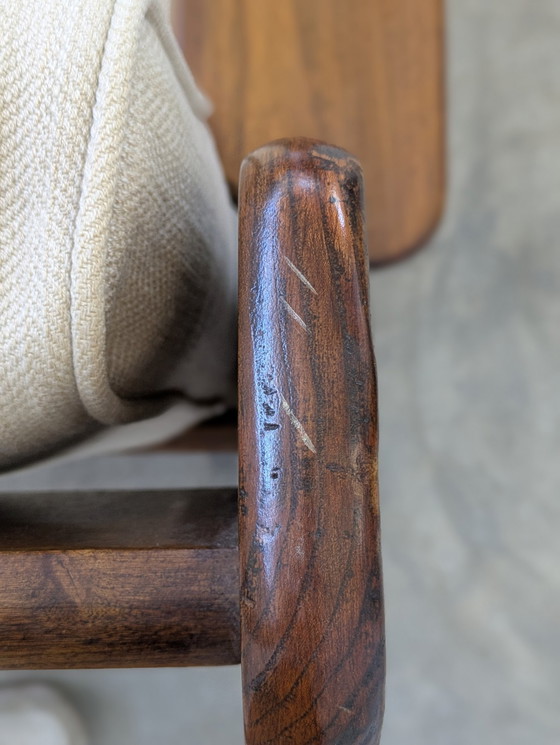 Image 1 of Divano - Legno, tessuto - Set da soggiorno - Divano 3 posti e 2 poltrone