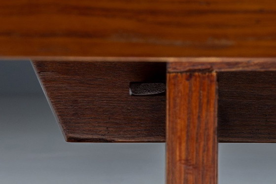 Image 1 of Tavolino da caffè in bambù di Axel Vervoordt, Belgio, anni '80