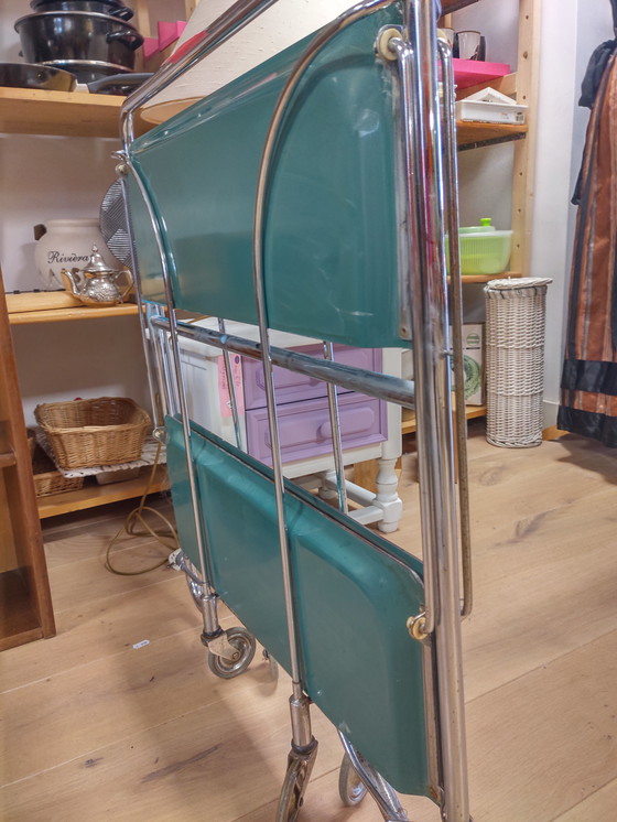 Image 1 of Bremshey folding serving trolley