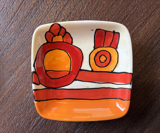 Image 1 of Retro serveerschalen, vintage