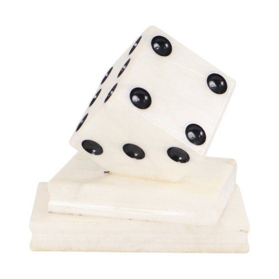 Statuetta fermacarte vintage a forma di dado – Oggetti decorativi, Stone (photo 4 of 13)