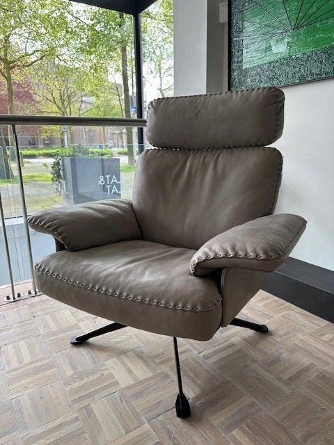 Image 1 of De Sede DS 31 Loungesessel + Ottomane in Leder Natur