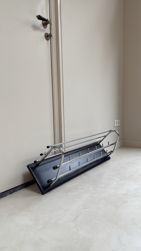 Image 1 of Sixties chrome tubular frame coat rack