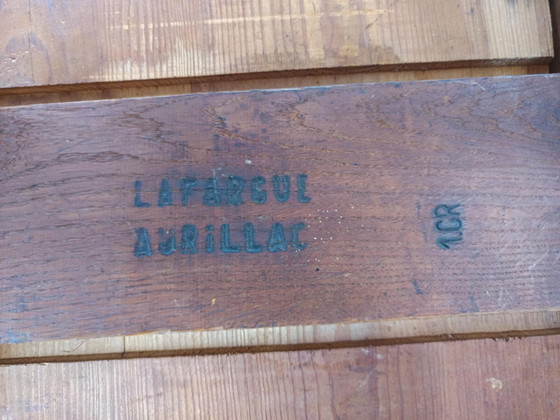 Image 1 of Rustieke boerderij- of kantoortafel Circa 1920