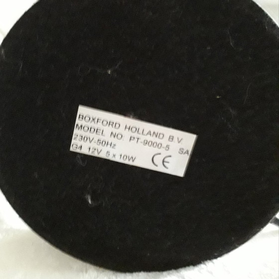 Image 1 of Jan des Bouvrie tafellamp zilverkleurig