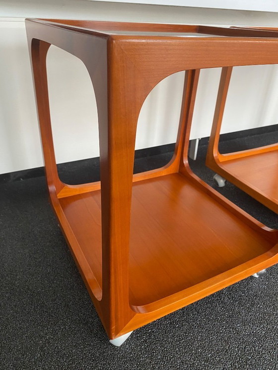 Image 1 of vintage design teak coffee table, Wilhem Renz