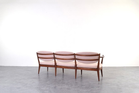 Norwegian Teak Sofa by Fredrik A. Kayser & Adolf Relling for Arnestad Bruk, 1950s – 3-5 seaters, Wood, Wool (photo 7 of 19)