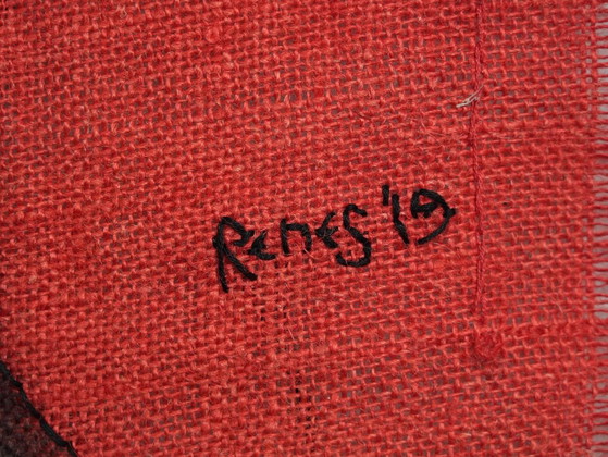 “Singer” Textile Wall Hanging by Mathilde Renes, Netherlands, 2019 – Wall decoration (photo 9 of 9)