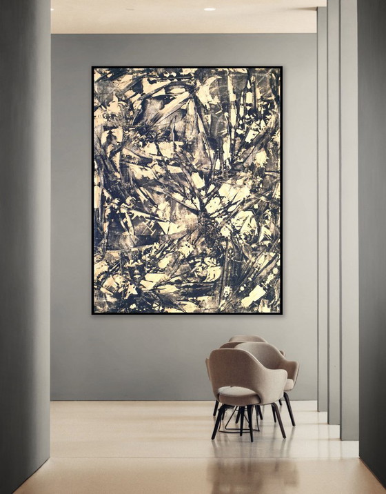 Jürgen Angeler - Golden 3D Cross – Paintings & Drawings, Canvas (photo 7 of 22)
