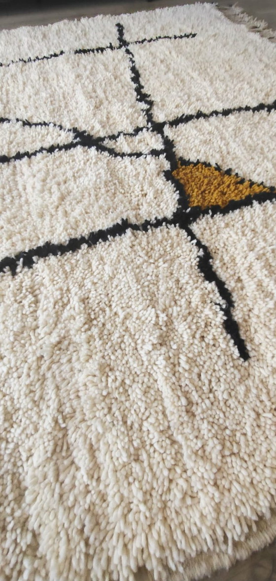 Image 1 of Berbertapijt vloedkleed nieuw wol 200 cm x 300 cm marokkaans
