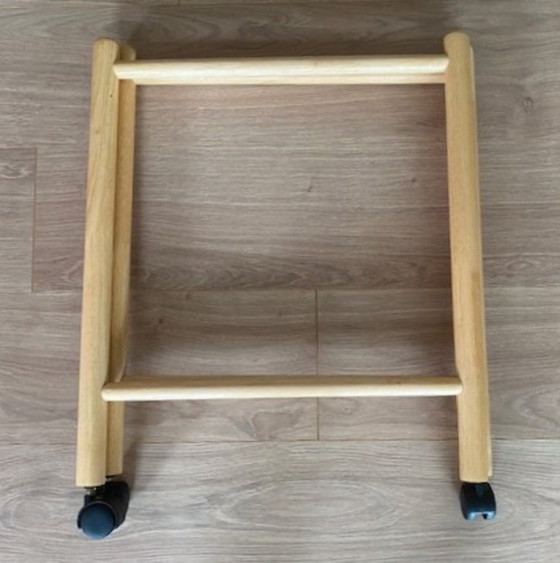 Dansk Design Jens Quistgaard élégant chariot de service amovible en bois – Dessertes, Wood (photo 3 of 8)