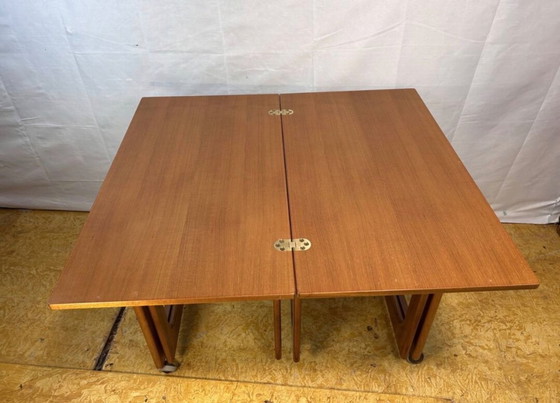 Image 1 of Mid Century Retro Teak Coffee Table / Nest of Tables by McIntosh Circa 1960  A stunning and highly practical mid century modern 