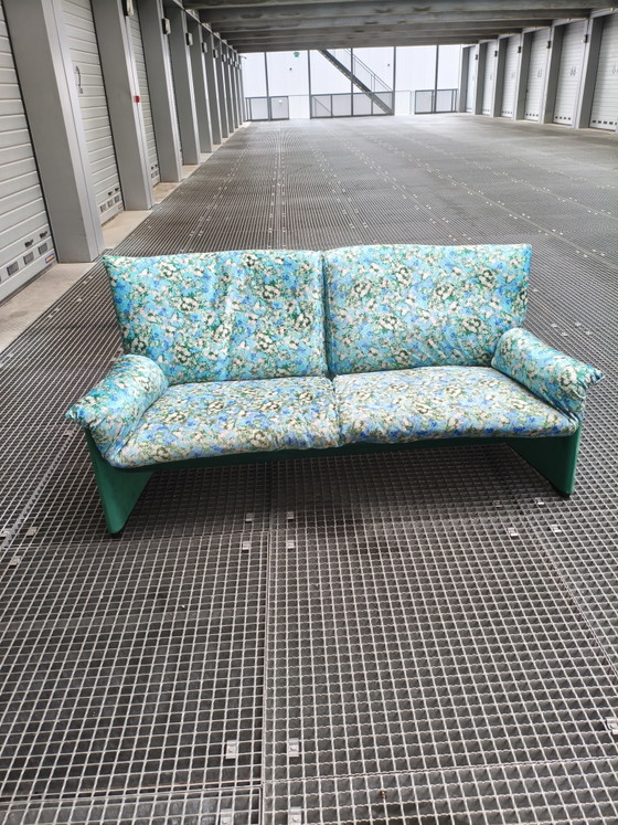 Cassina Palmaria 3 Zits Bank Bekleed Met Wolff Blitz Stof – 3-5 zitsbanken, Textile, Modern (photo 5 of 5)
