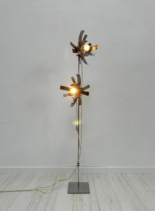 Skulpturale Vintage-Stehlampe von Jocelyne Trocmé für Oxar, französisches Design, 1970er Jahre