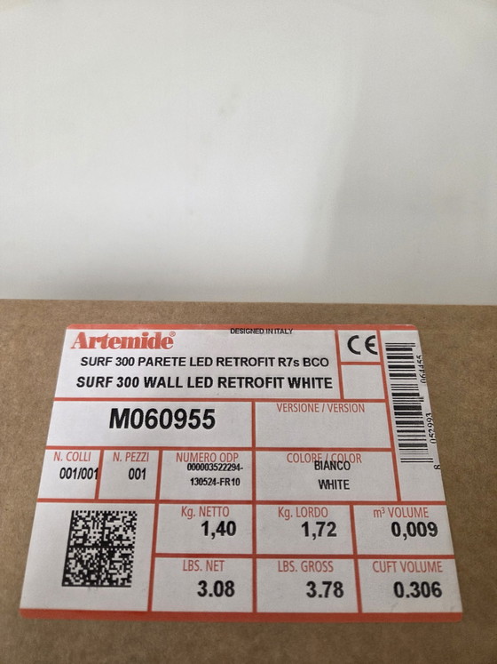 Image 1 of Artemide Surf 300 Wall LED retrofit - nieuw