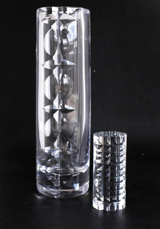 Image 1 of Vase by Mona Morales Schildt for Kosta, 1960s, set of 2