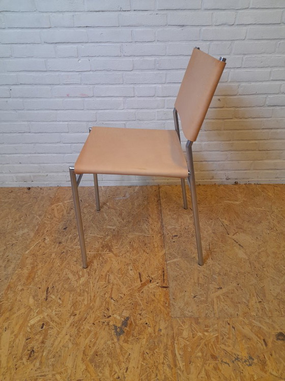 Martin Visser Set Sedie da pranzo SE 06 – Spectrum, Leather, Metal (photo 10 of 11)