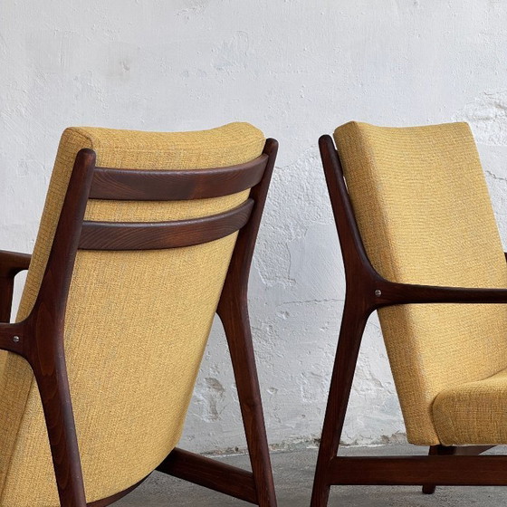 Image 1 of Danish Style Fully Refurbished Mid-Century armchair, 1960