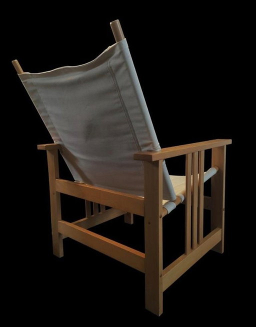 Vintage skandinavisches Design Safari Stuhl Sessel