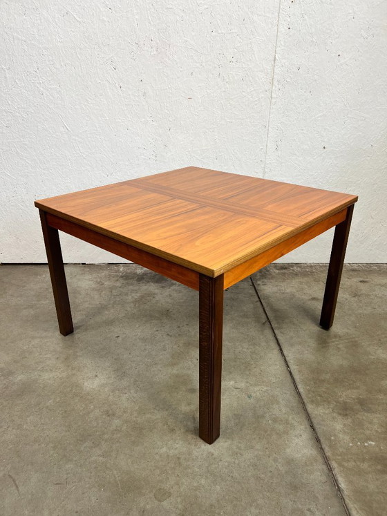 Image 1 of Tavolino da caffè/tavolino laterale vintage danese, in teak, anni '70