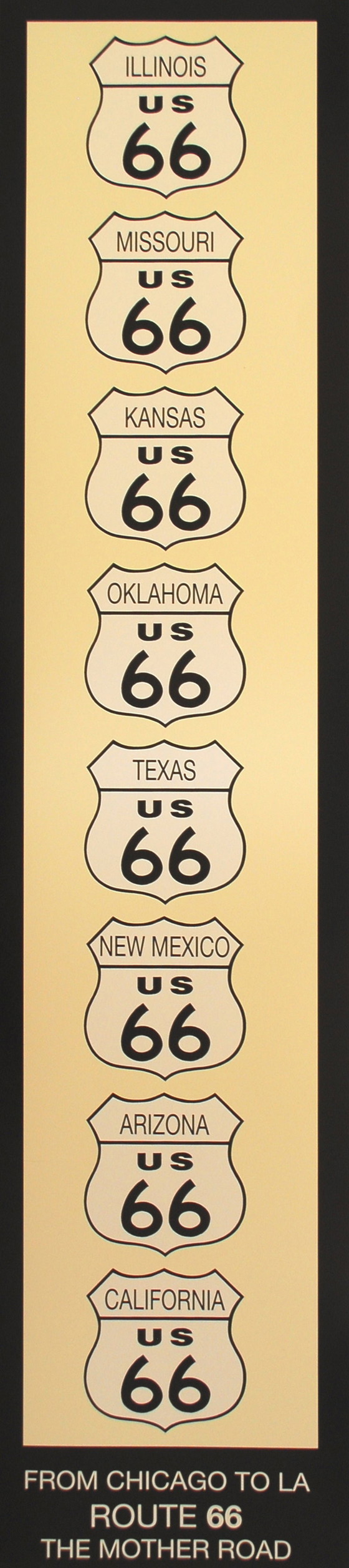 Image 1 of Kennedy, Rod - Route 66 - The Mother Road - offset a colori