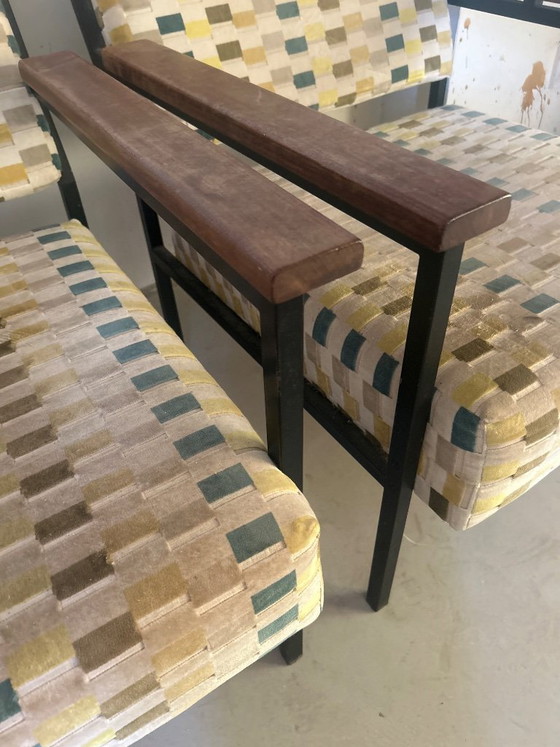 Image 1 of 2x fauteuil et canapé Gijs van der Sluis modèle 36 DLA