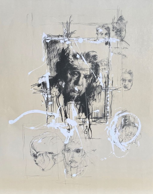 Jean-Paul CHAMBAS Francis Bacon lithograph 2005