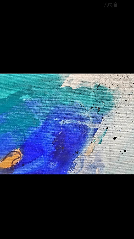 Image 1 of Abstract schilderij,Go Inside