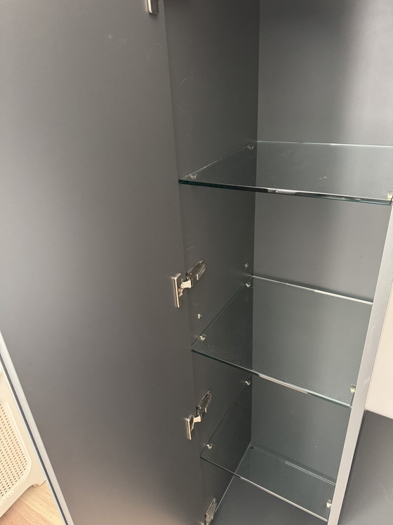 Image 1 of Isassi wall cabinet with (non-transparent) glass doors