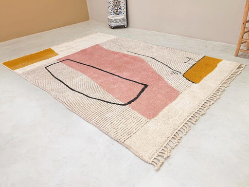 Alfombra auténtica tradicional de lana natural, tamaño 300 x 300 cm. – ABM, vloerkleden en tapijten, Wool (photo 2 of 7)