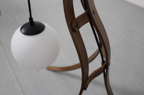 Image 1 of Lámpara de mesa escultural con globo