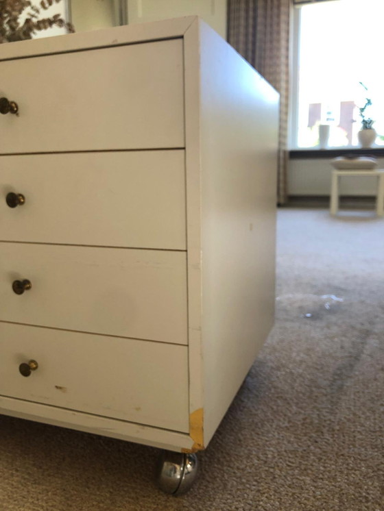 Image 1 of Switched Pastoe Cube Cabinets with Wheels