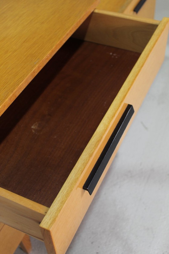 Image 1 of Vintage dressing table, cabinet with mirror - 1950s/60s