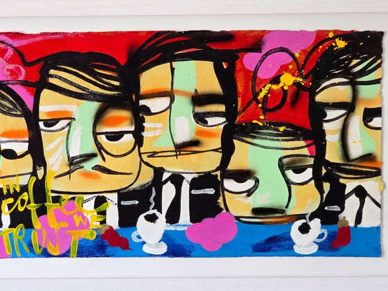 Image 1 of Selwyn Senatori – Wir vertrauen auf Kaffee – Unterzeichnet – 2019