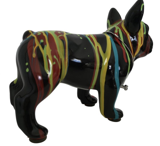 Image 1 of Keramische Bulldog spaarpot. Druppel" model.