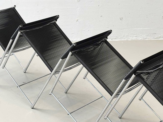 Image 1 of Set of 4 Spaghetti Chair 101 chairs by Giandomenico Belotti Alias