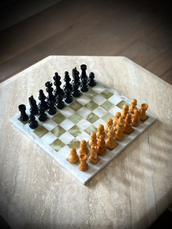 Marmor Schachbrett – Dekorative Objekte, Marble (photo 6 of 6)