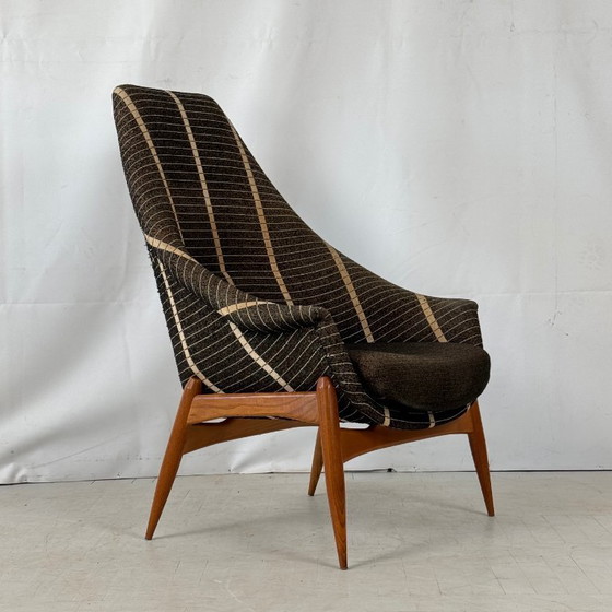 Image 1 of Pair of Julia Gaubek High-Back Armchairs, 1960s