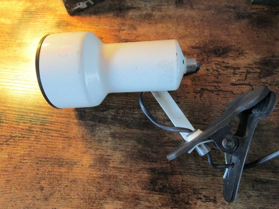 Image 1 of Faretto vintage a morsetto del marchio olandese Herda, degli anni '70.