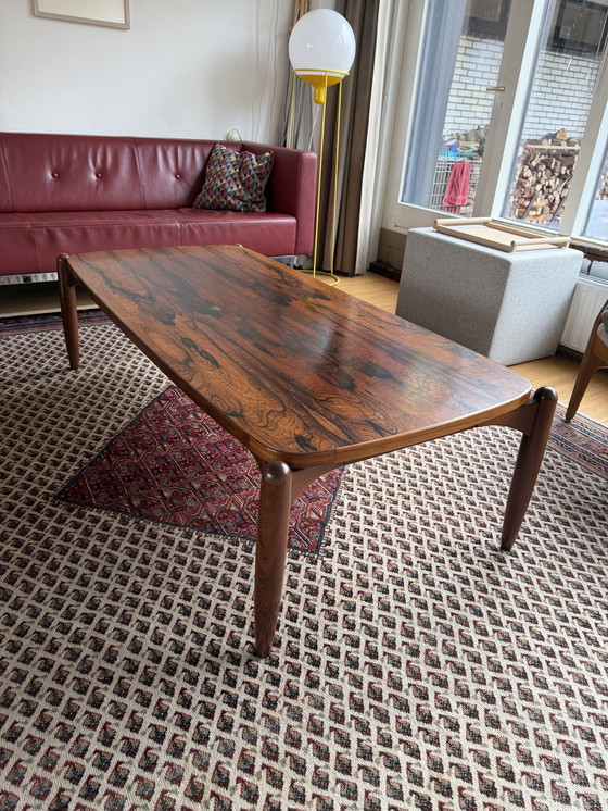 Image 1 of Vintage Space Age Teak & Rosewood Coffee Table