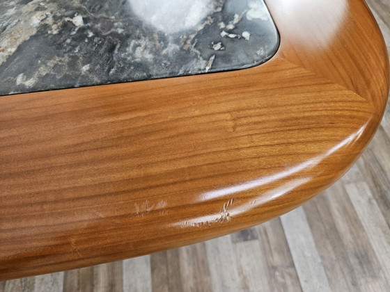 Image 1 of Mesa de centro con tablero de mármol de Hohnert Design, Alemania, 1960